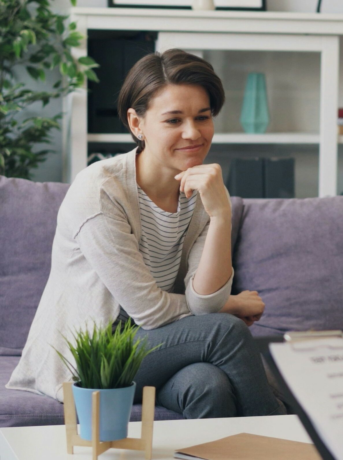 Pastor receiving counseling